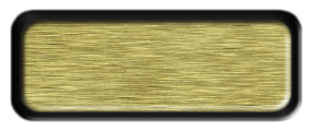 Blank Brushed Gold Nametag with a Black Metal Border