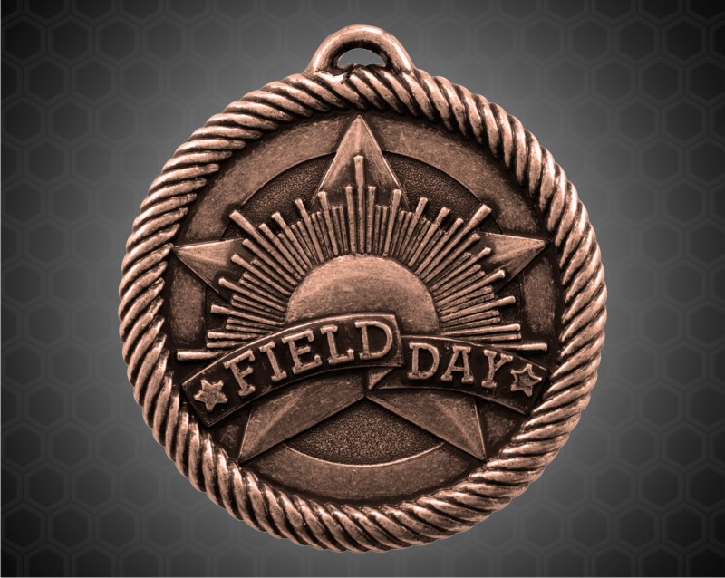 2 inch Bronze Field Day Value Medal