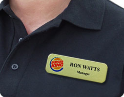 shirt name badge