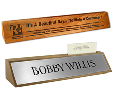 Desk Name Plates